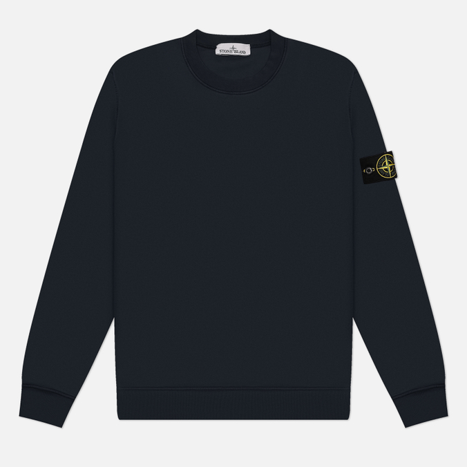 Мужская толстовка Stone Island Organic Cotton Fleece Midweight Crewneck