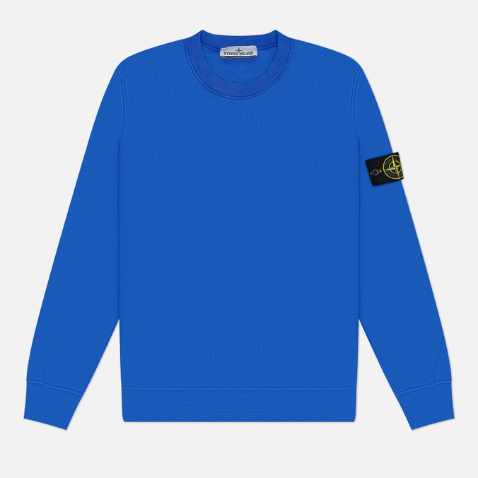 Мужская толстовка Stone Island Organic Cotton Fleece Midweight Crewneck