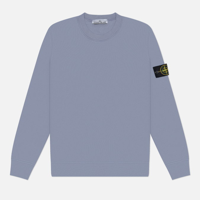 Мужская толстовка Stone Island Organic Cotton Fleece Midweight Crewneck
