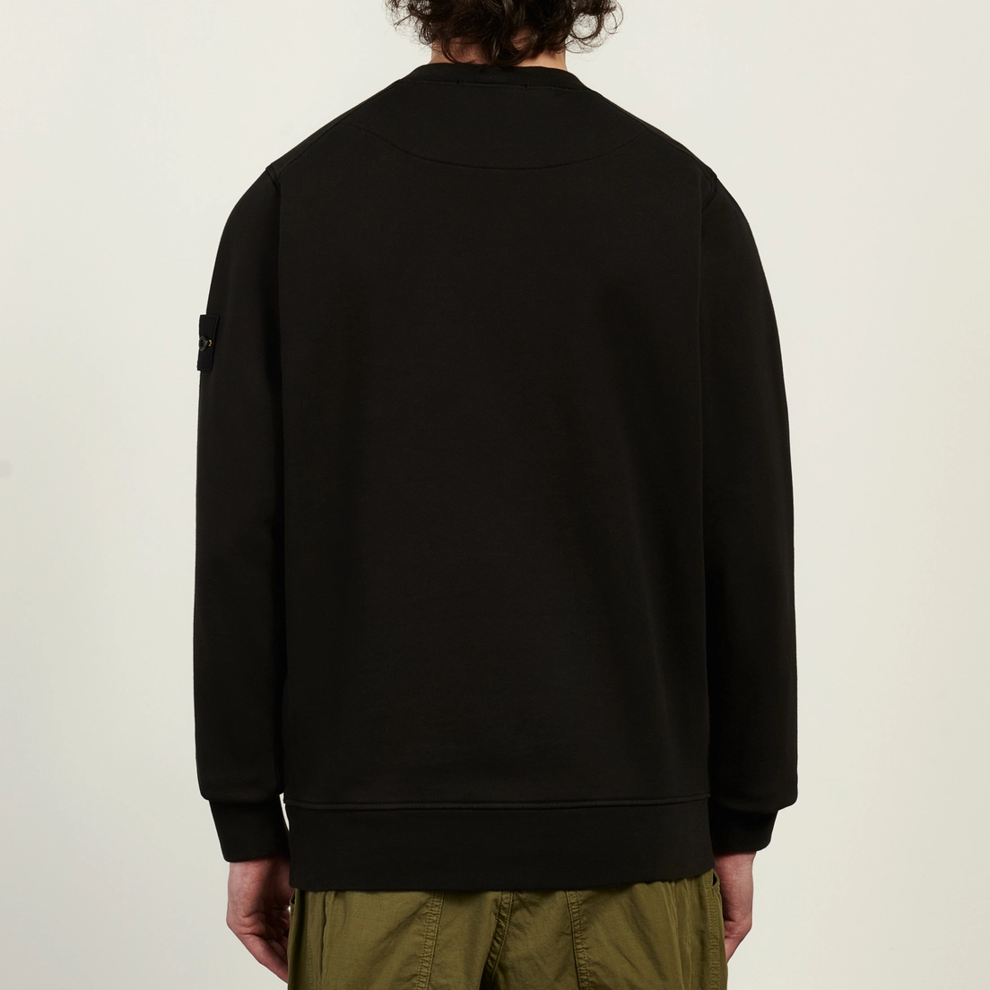 Stone Island Мужская толстовка Organic Cotton Fleece Midweight Crewneck