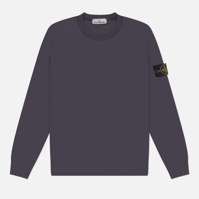 Мужская толстовка Stone Island Organic Cotton Fleece Midweight Crewneck