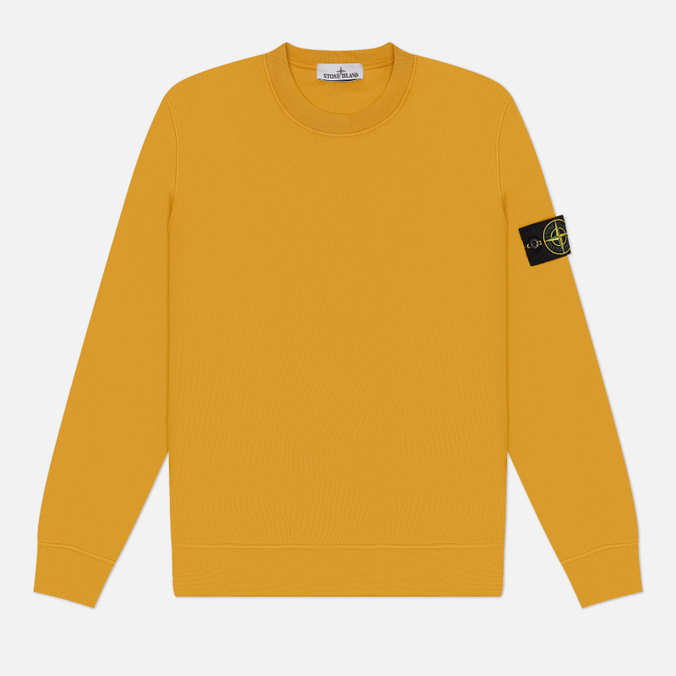 Мужская толстовка Stone Island Organic Cotton Fleece Midweight Crewneck