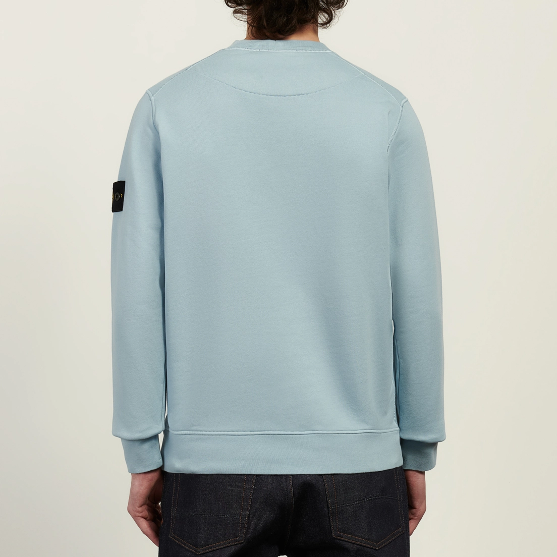 Stone Island Мужская толстовка Organic Cotton Fleece Midweight Crewneck