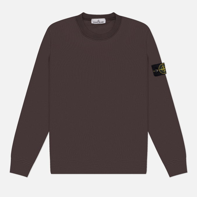 Мужская толстовка Stone Island Organic Cotton Fleece Midweight Crewneck