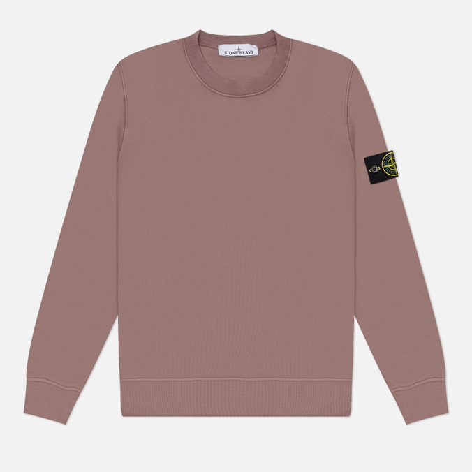 Мужская толстовка Stone Island Organic Cotton Fleece Midweight Crewneck
