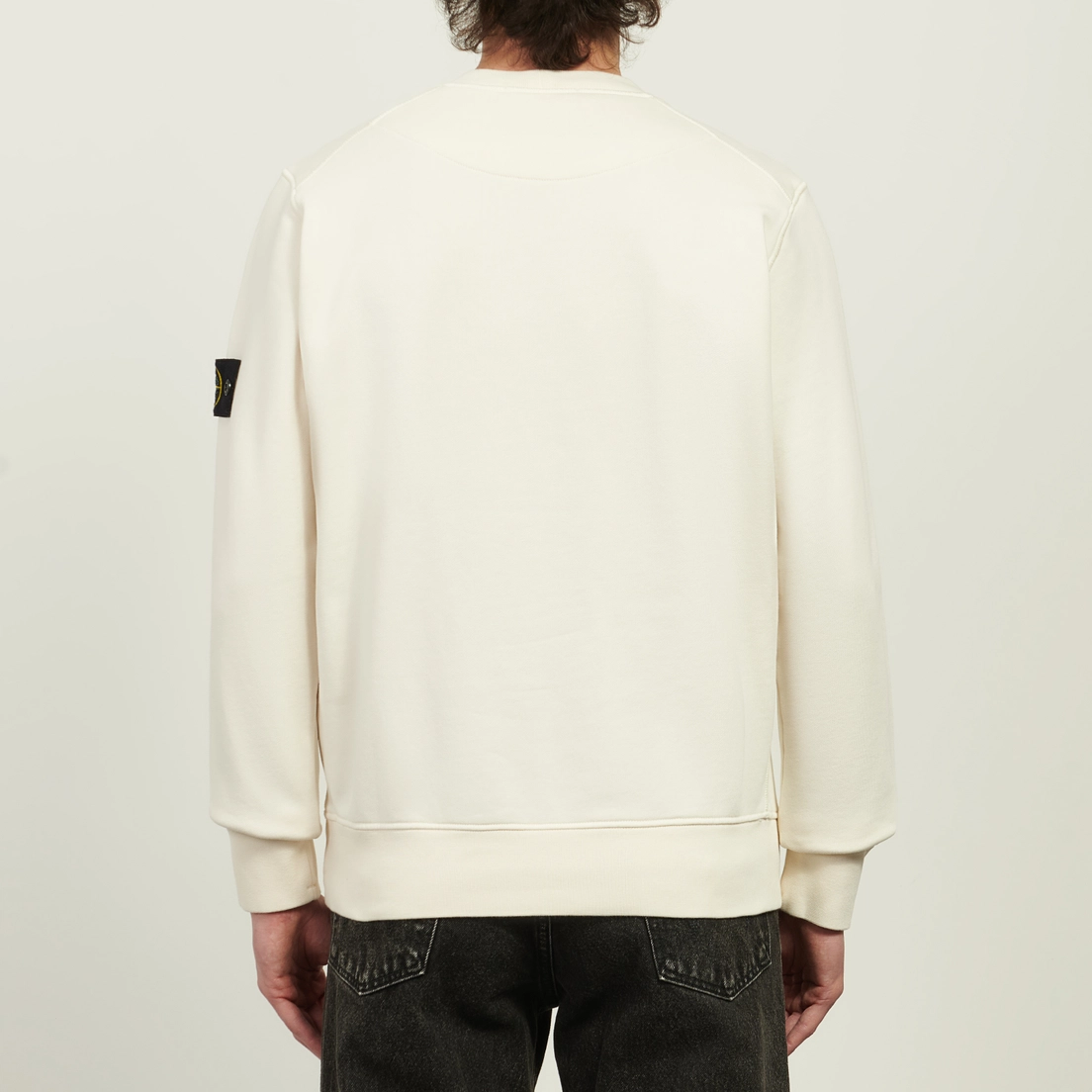 Stone Island Мужская толстовка Organic Cotton Fleece Midweight Crewneck