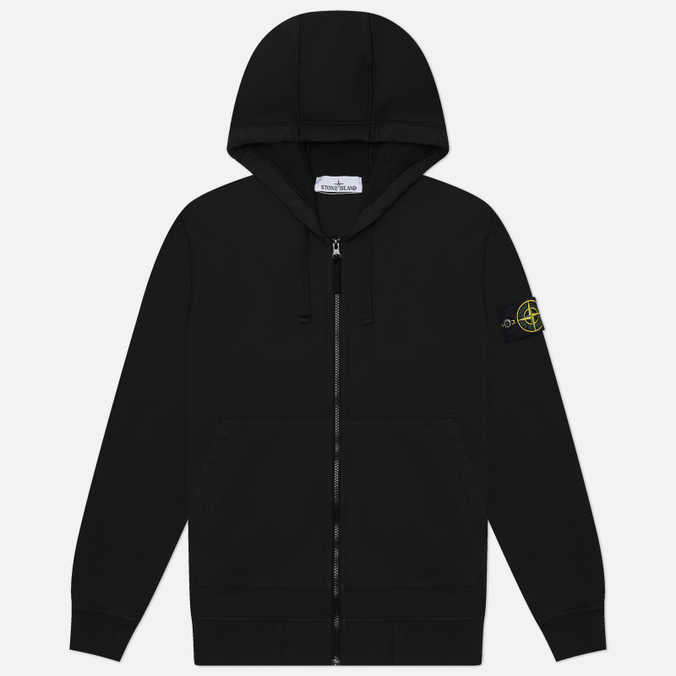 Мужская толстовка Stone Island Organic Cotton Fleece Midweight Zip-Up Hoodie