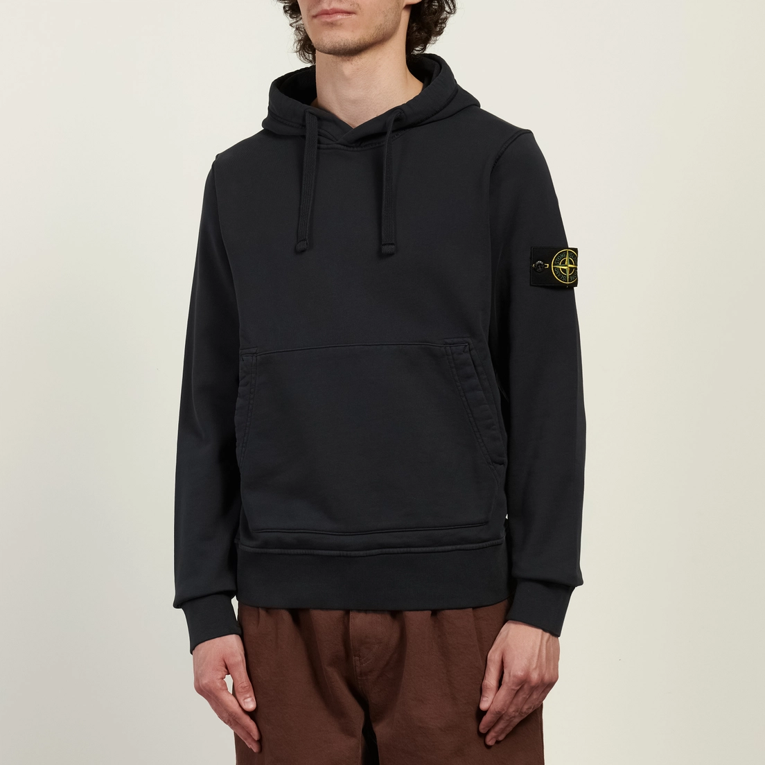 Stone Island Мужская толстовка Organic Cotton Fleece Regular Midweight Hoodie