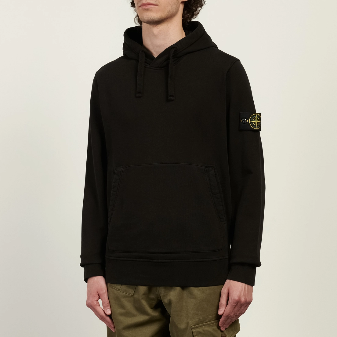 Stone Island Мужская толстовка Organic Cotton Fleece Regular Midweight Hoodie