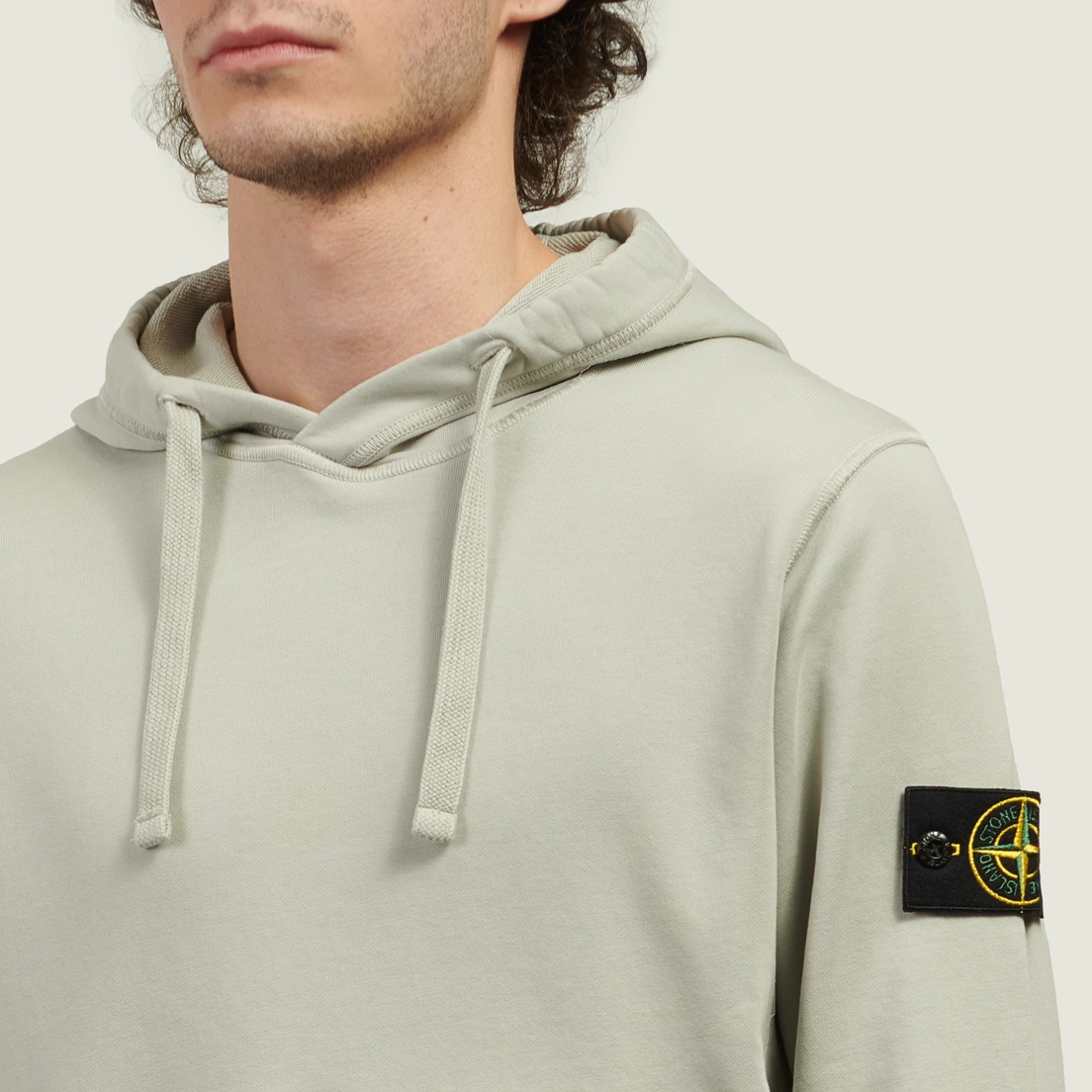 Stone Island Мужская толстовка Organic Cotton Fleece Regular Midweight Hoodie