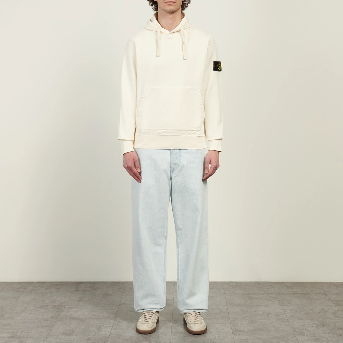 Stone Island Мужская толстовка Organic Cotton Fleece Regular Midweight Hoodie