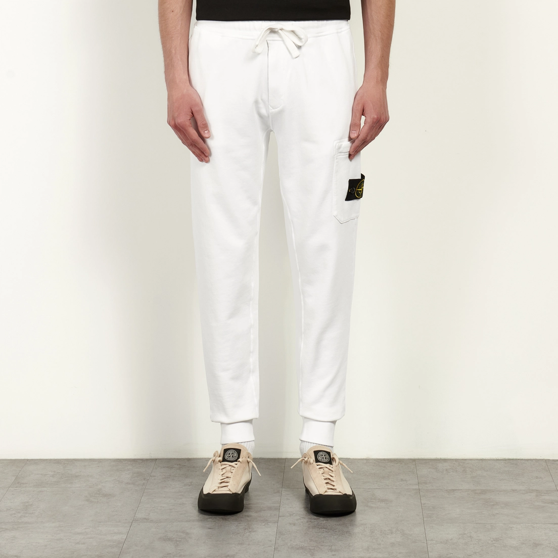 Stone Island Мужские брюки Organic Cotton Fleece Midweight Slim Joggers