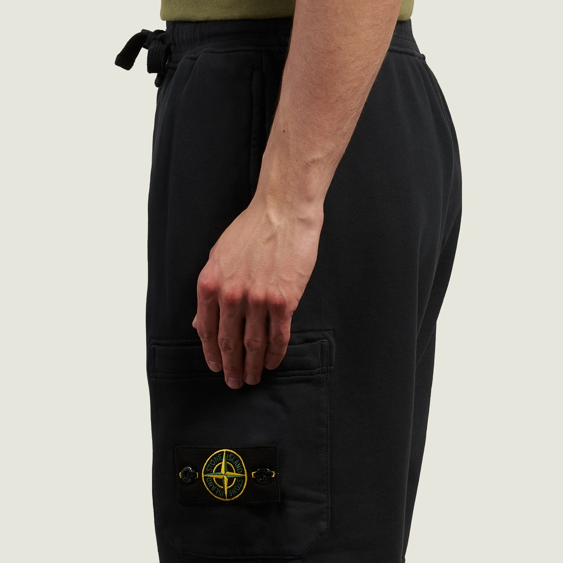 Stone Island Мужские шорты Organic Cotton Fleece Regular Cargo