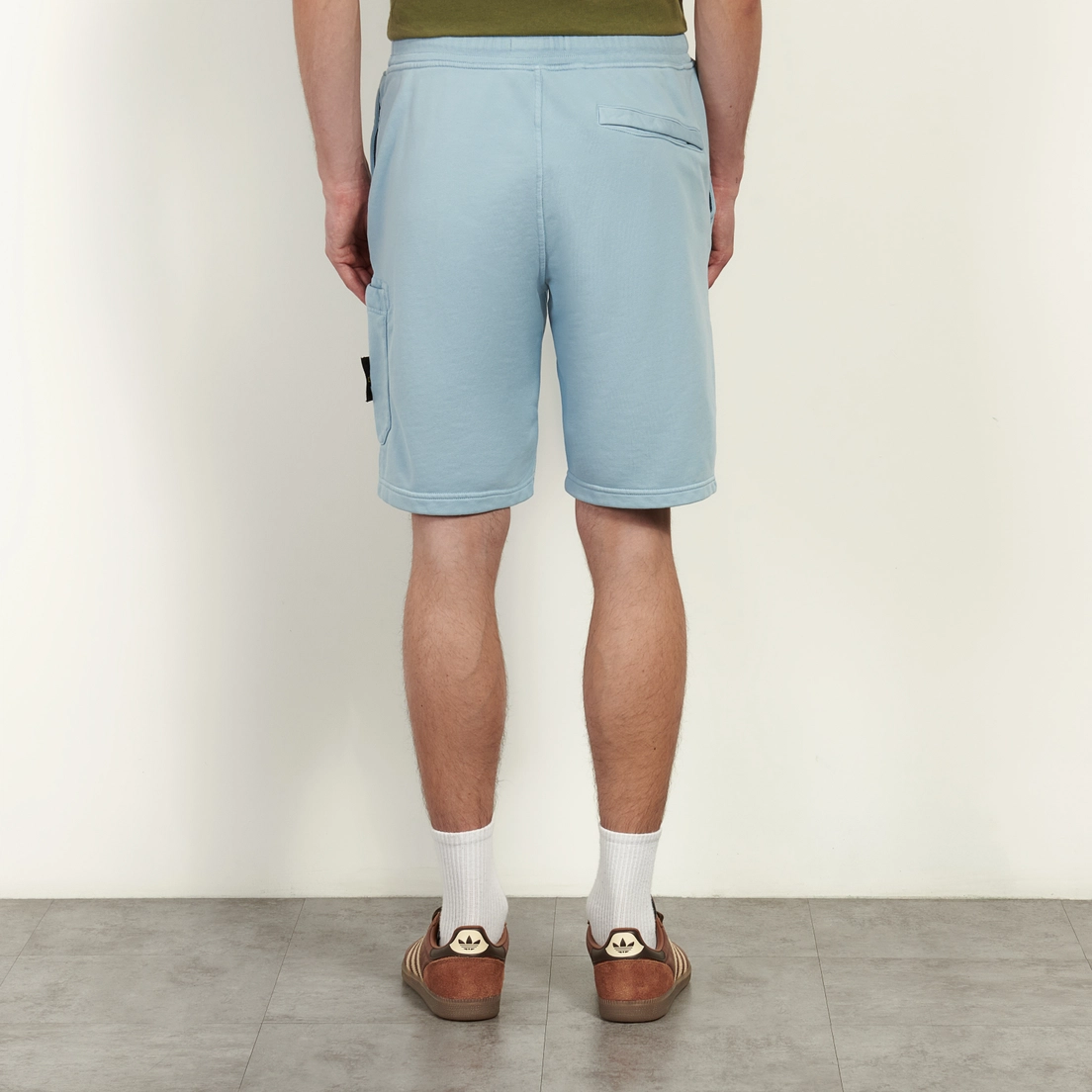 Stone Island Мужские шорты Organic Cotton Fleece Regular Cargo