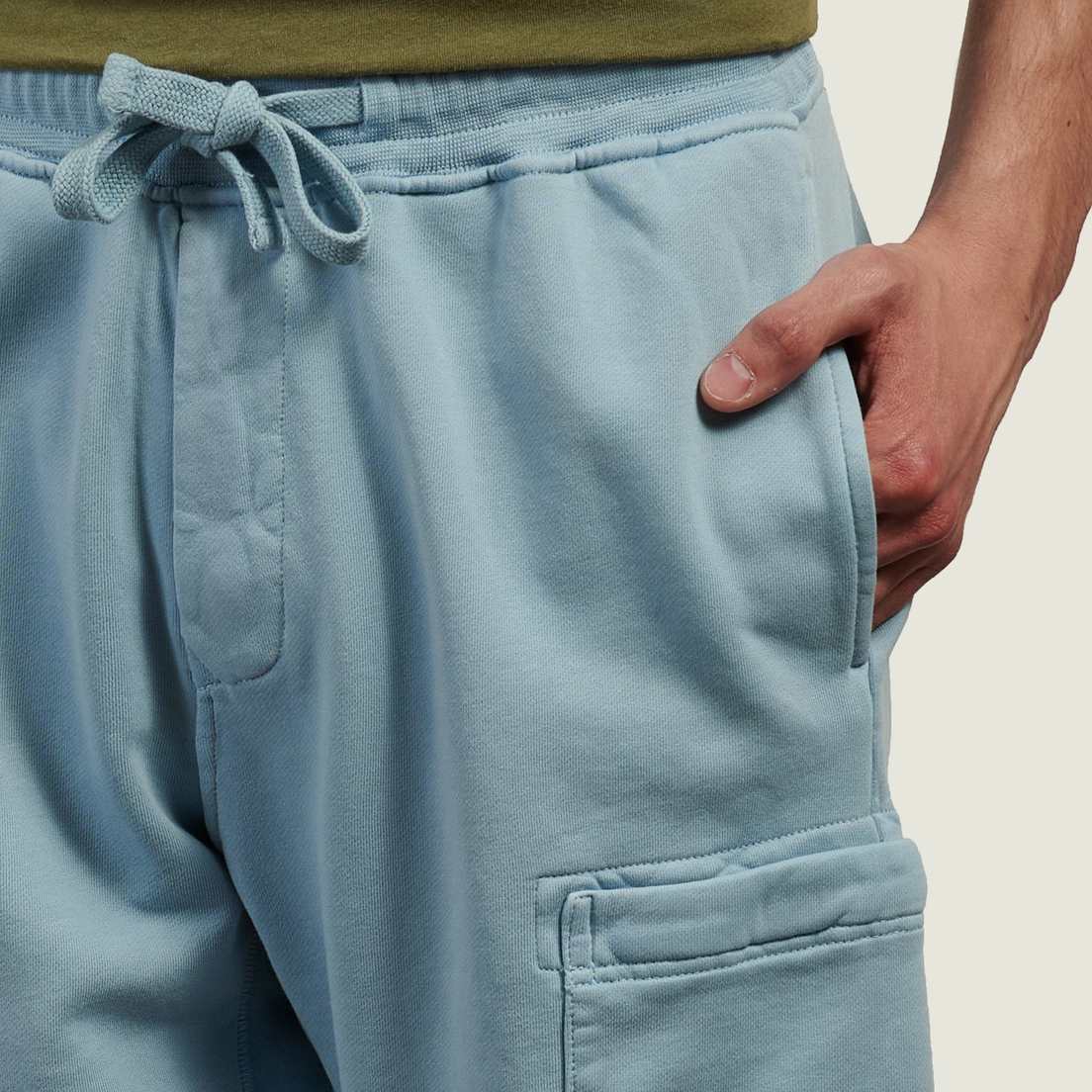 Stone Island Мужские шорты Organic Cotton Fleece Regular Cargo