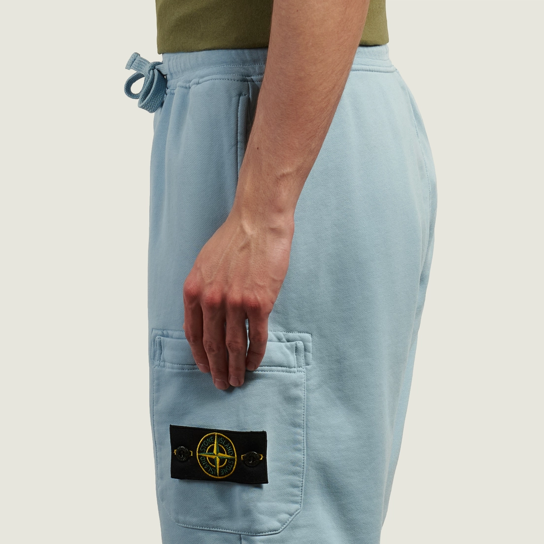 Stone Island Мужские шорты Organic Cotton Fleece Regular Cargo