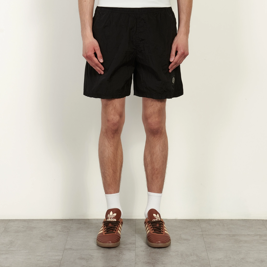 Stone Island Мужские шорты Nylon Metal In Econyl Regular Mid-Length