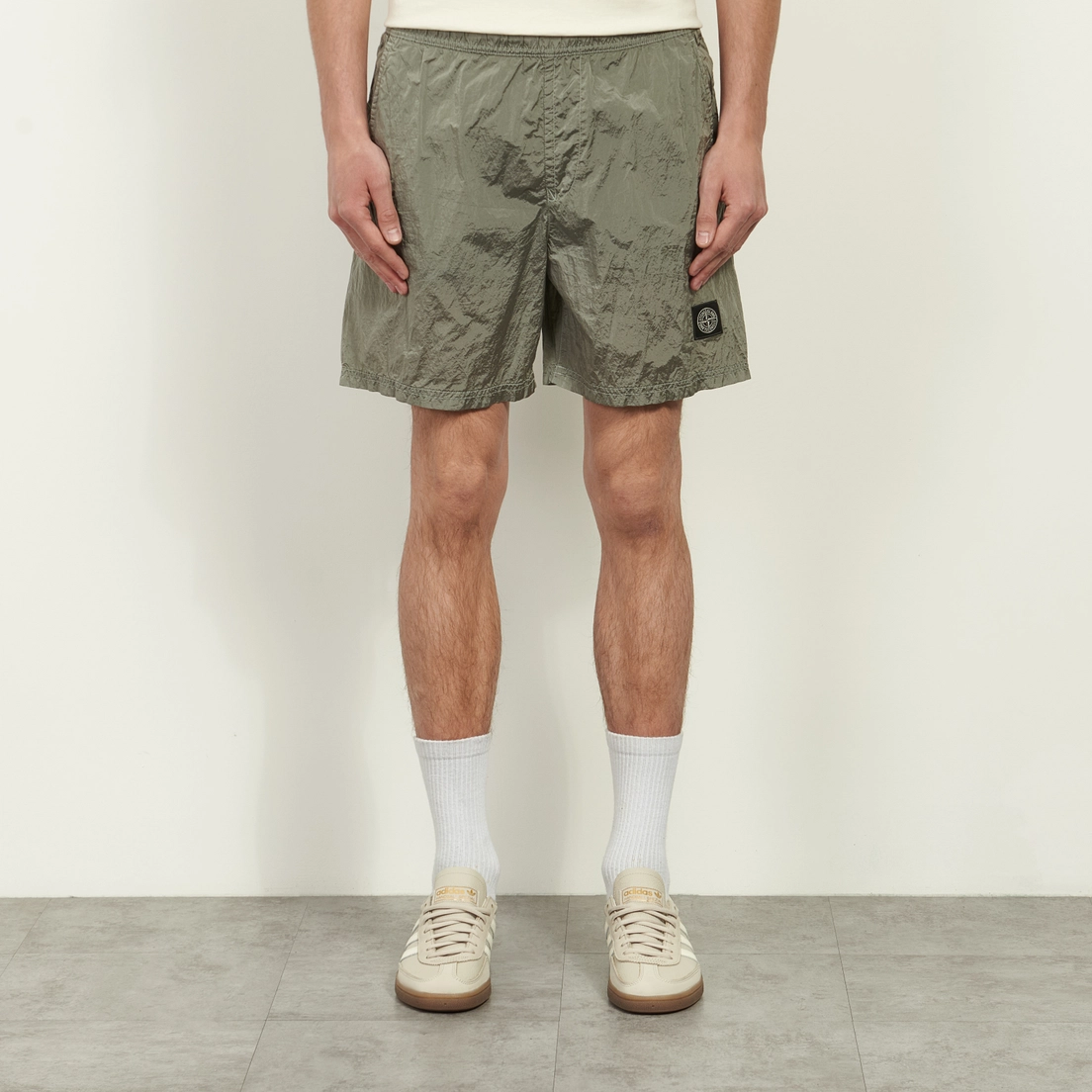 Stone Island Мужские шорты Nylon Metal In Econyl Regular Mid-Length
