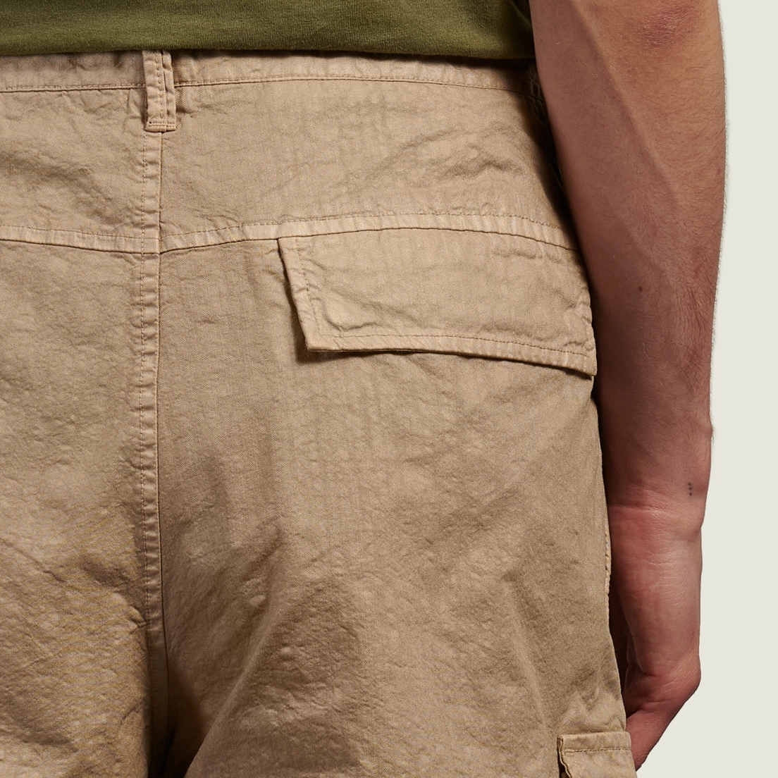 Stone Island Мужские шорты Organic-Look Nylon Panama-TC