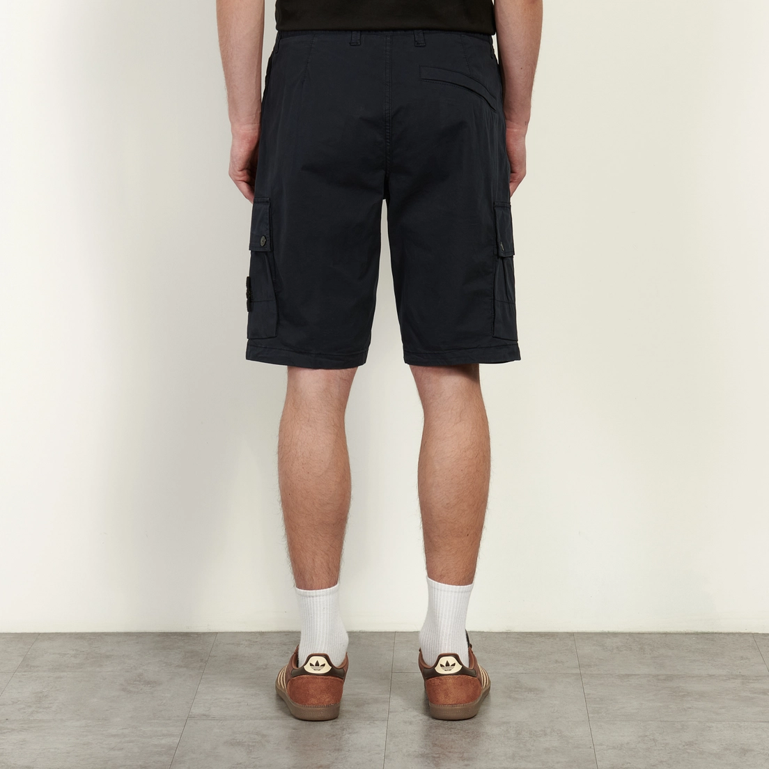 Stone Island Мужские шорты Stretch Organic Cotton Twill Slim