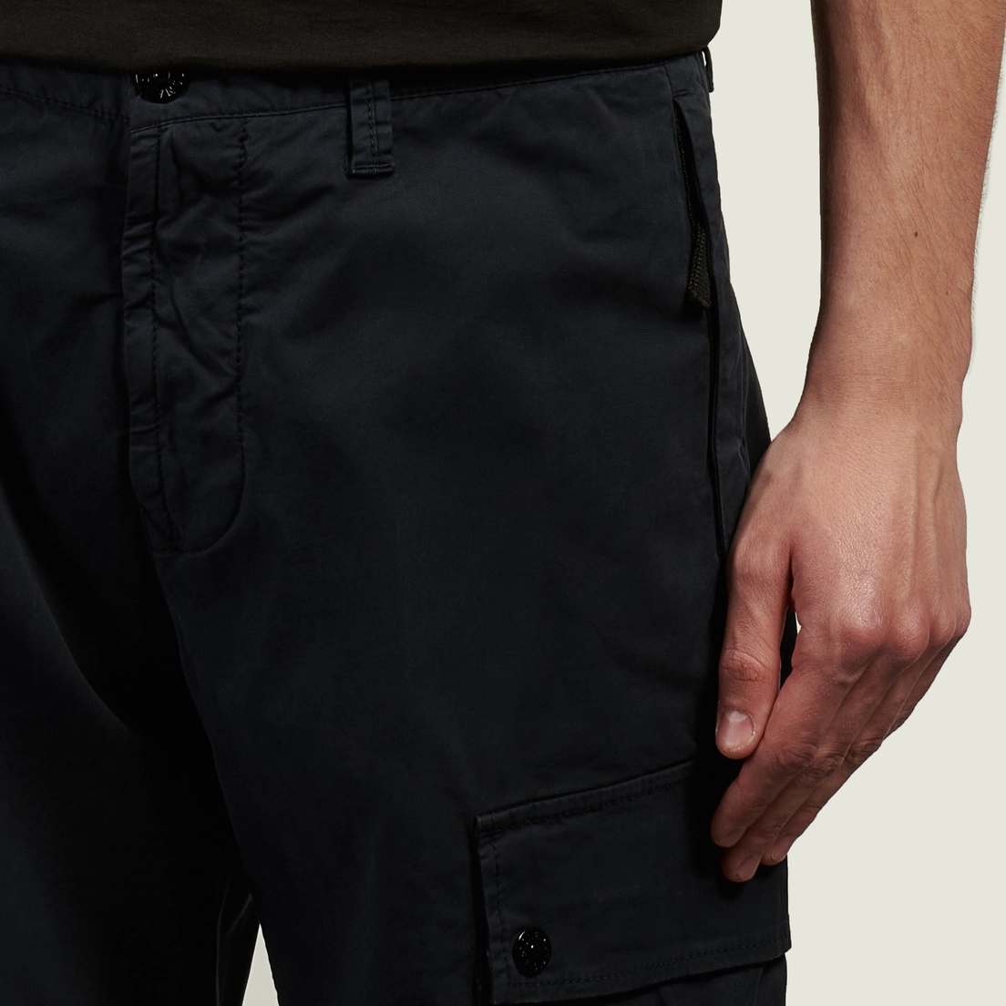 Stone Island Мужские шорты Stretch Organic Cotton Twill Slim