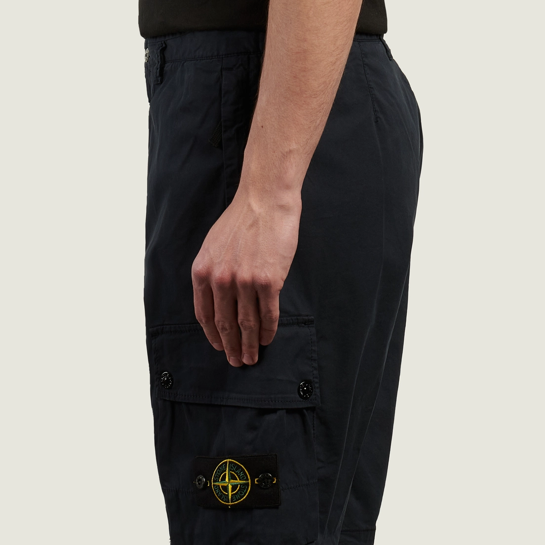 Stone Island Мужские шорты Stretch Organic Cotton Twill Slim