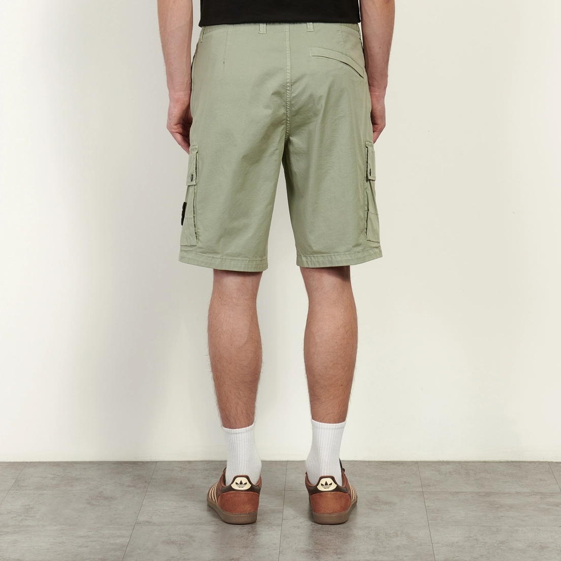 Stone Island Мужские шорты Stretch Organic Cotton Twill Slim