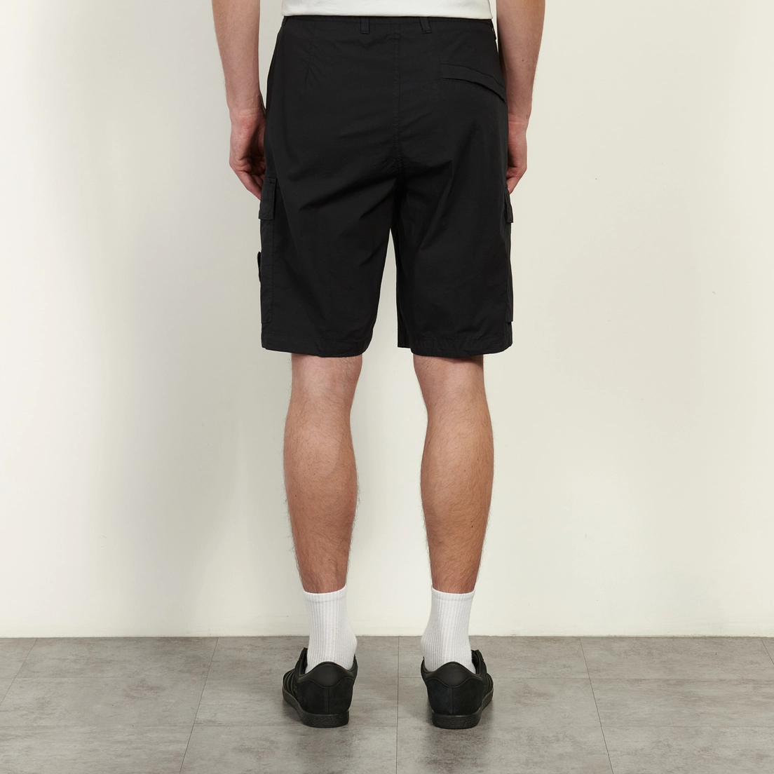 Stone Island Мужские шорты Stretch Cotton Tela Paracadute Regular Cargo