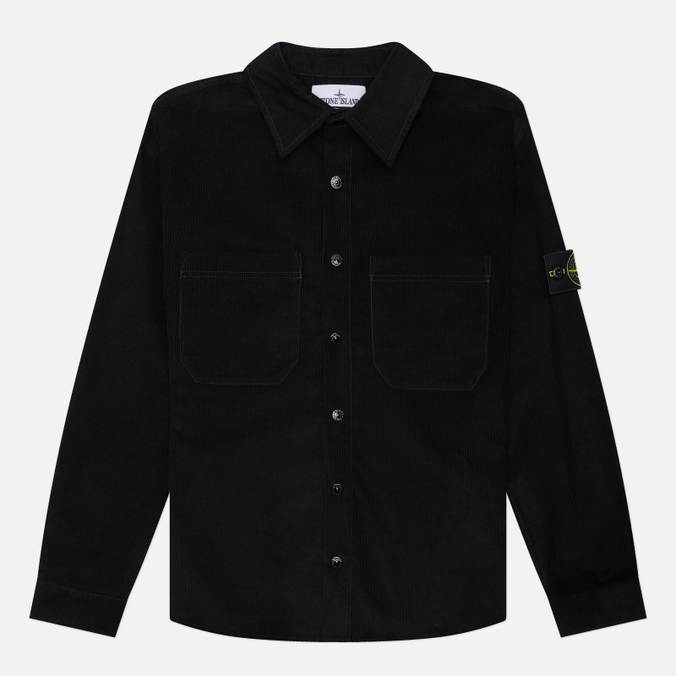 Мужская рубашка Stone Island Cotton Micro Corduroy Overshirt
