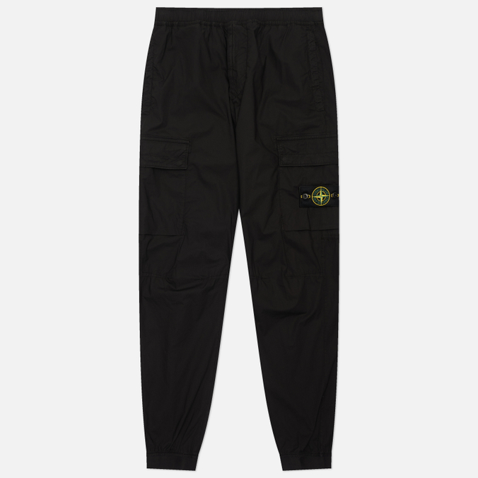 Мужские брюки Stone Island Stretch Cotton Canvas Cargo Regular Tapered