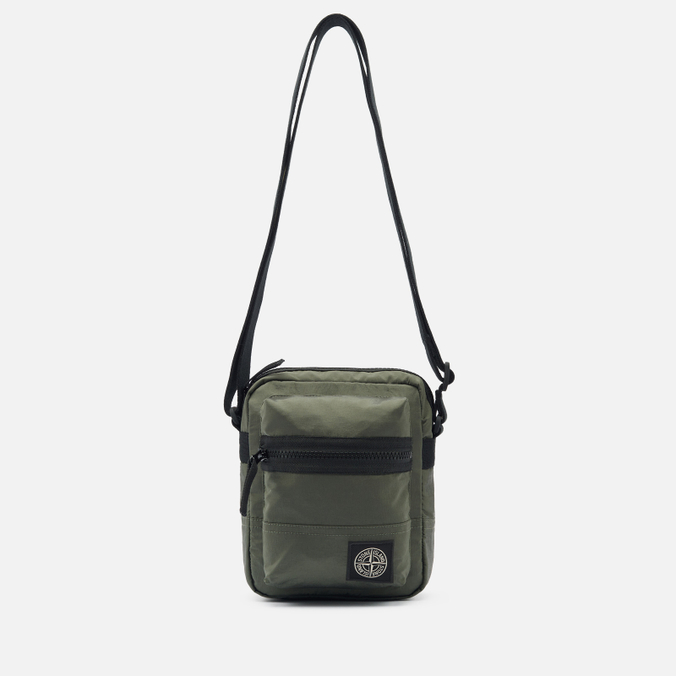 Сумка Stone Island Coated Nylon Metal In Econyl Crossbody