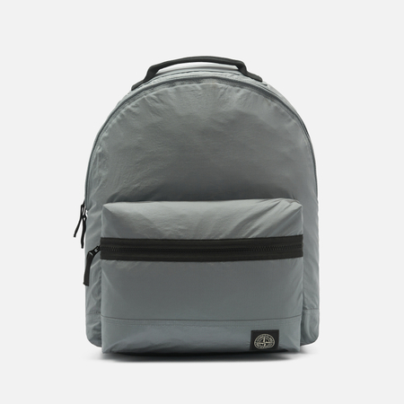 Рюкзак Stone Island Coated Nylon Metal In Econyl 18, цвет серый