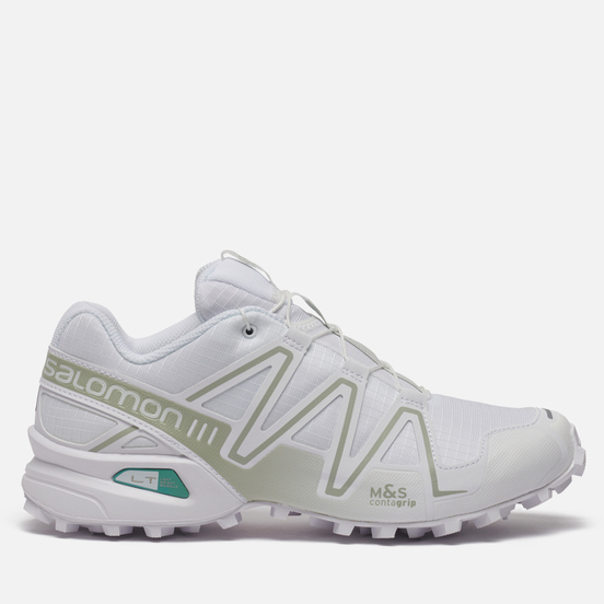 Мужские кроссовки Salomon Sneakers Speedcross 3 ADV White/White/Mineral Gray