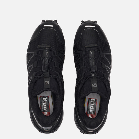 Мужские кроссовки Salomon Sneakers Speedcross 3 ADV Black/Black/Quiet Shade
