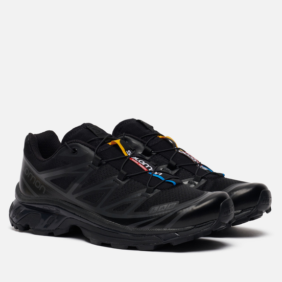 Мужские кроссовки Salomon Sneakers XT-6 ADV Black/Black/Phantom