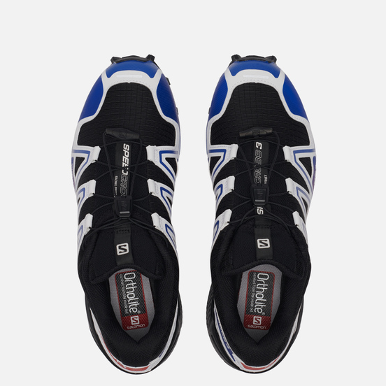Мужские кроссовки Salomon Sneakers Speedcross 3 ADV Black/Surf The Web/Goji Berry