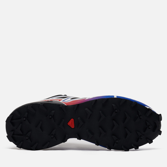 Мужские кроссовки Salomon Sneakers Speedcross 3 ADV Black/Surf The Web/Goji Berry