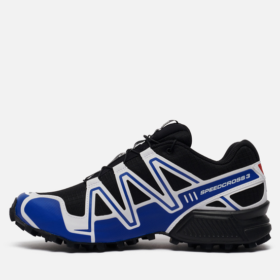 Мужские кроссовки Salomon Sneakers Speedcross 3 ADV Black/Surf The Web/Goji Berry