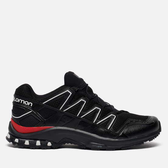 Мужские кроссовки Salomon Sneakers XA-Comp ADV Black/White/Goji Berry
