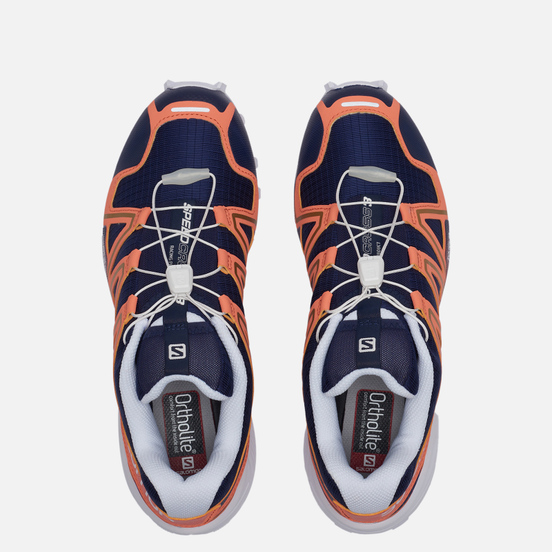 Мужские кроссовки Salomon Sneakers Speedcross 3 Evening Blue/Persimon/Gold