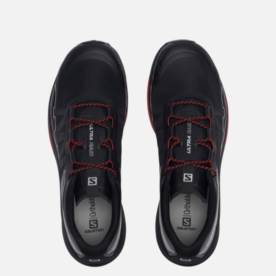Мужские кроссовки Salomon Sneakers Ultra Raid Black/Racing Red/Silver Metallic