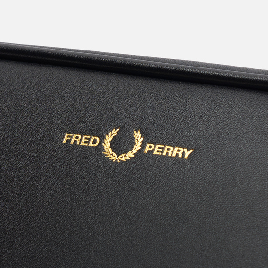 Косметичка Fred Perry Leather Travel Black
