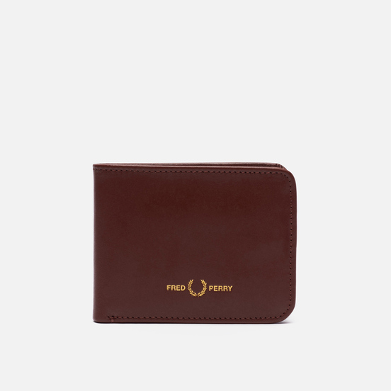 Кошелек Fred Perry Graphic Leather Billfold Tan