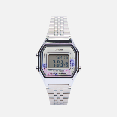  Наручные часы CASIO Vintage LA680WA-4C, цвет серебряный