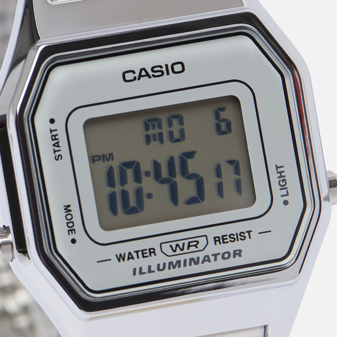 Наручные часы CASIO, цвет серебряный, размер UNI LA680WEA-7E Collection LA680WEA-7E - фото 3