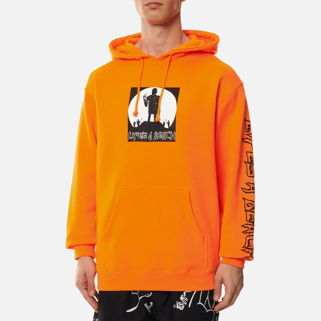 Life's a Beach Мужская толстовка Peace Man Hoodie