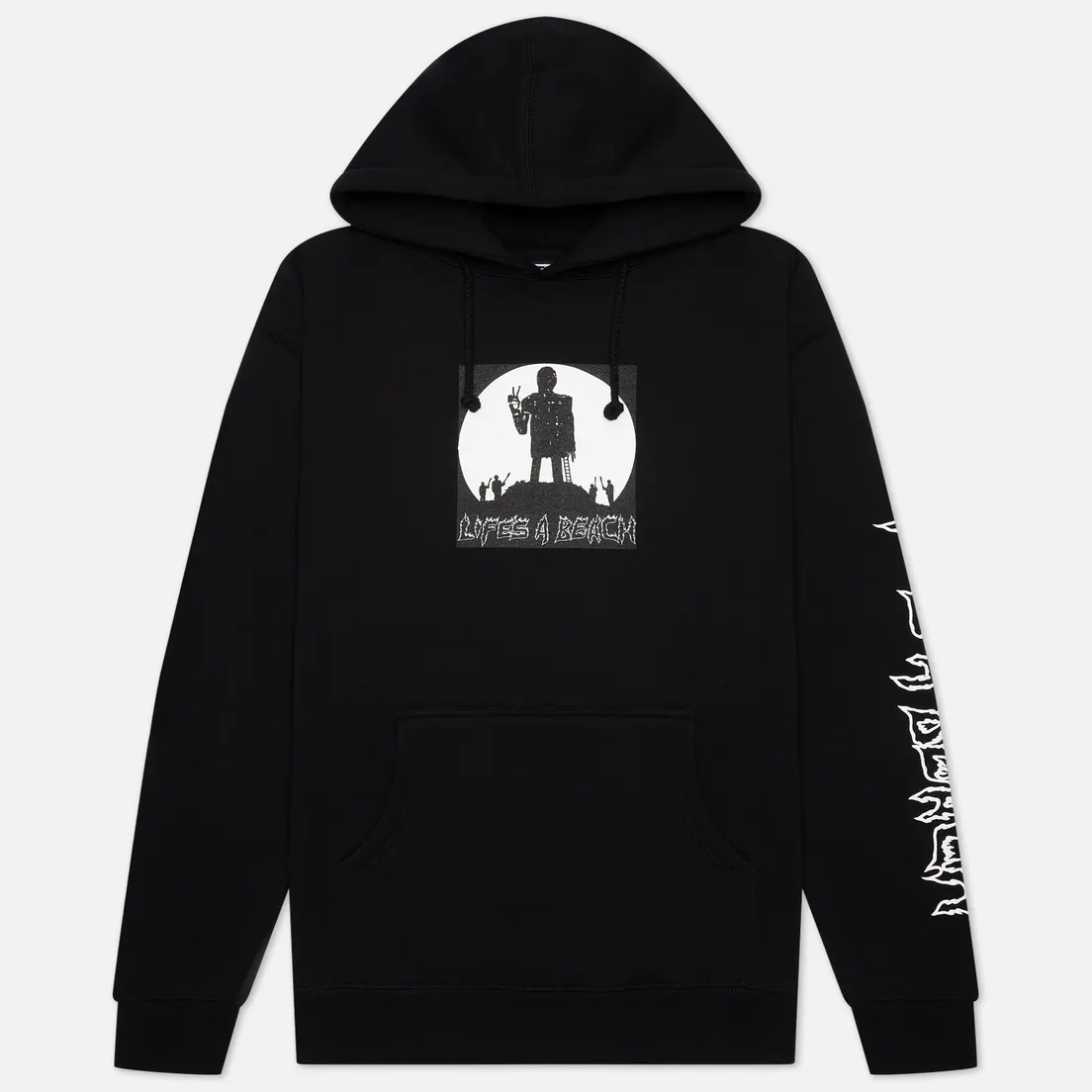 Life's a Beach Мужская толстовка Peace Man Hoodie