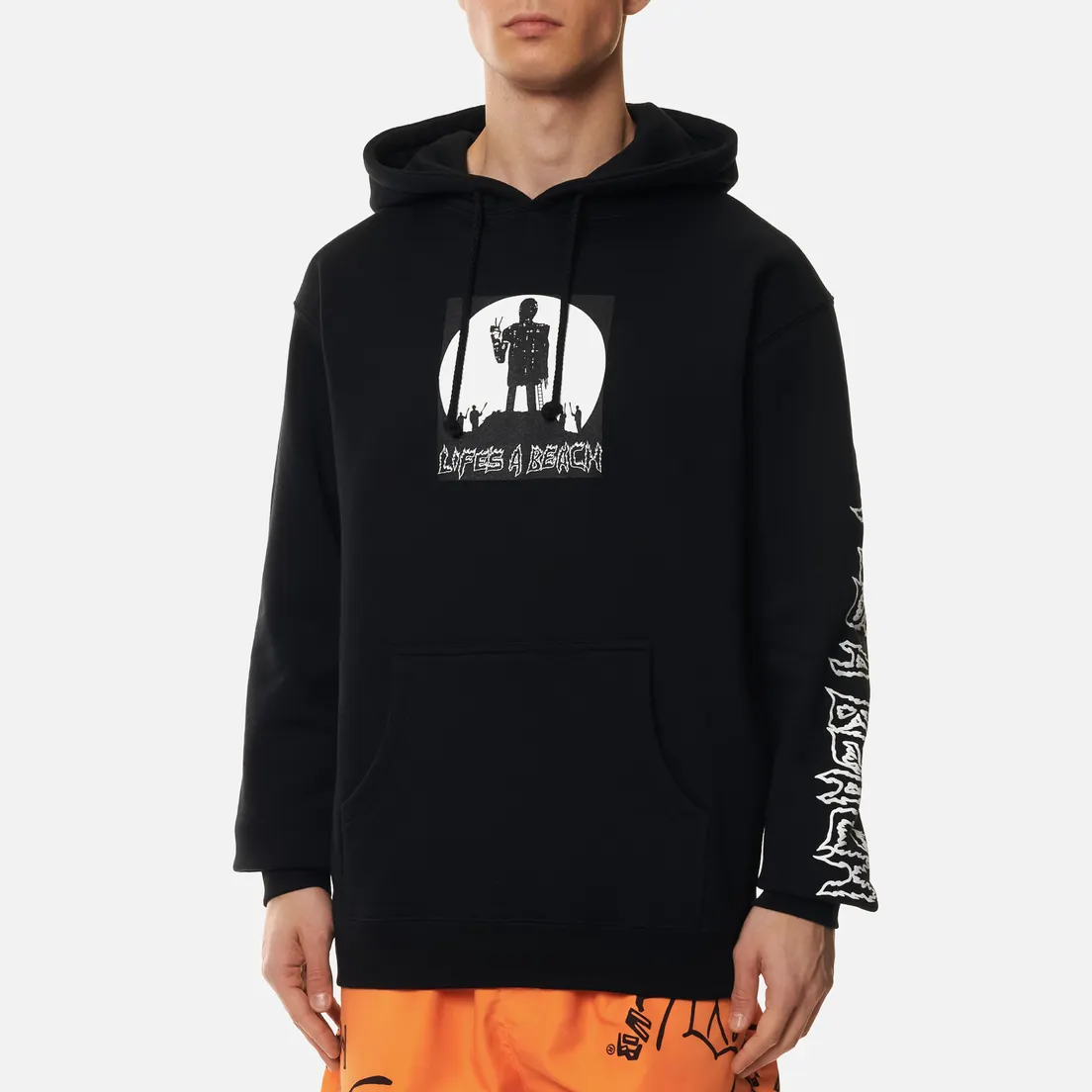 Life's a Beach Мужская толстовка Peace Man Hoodie