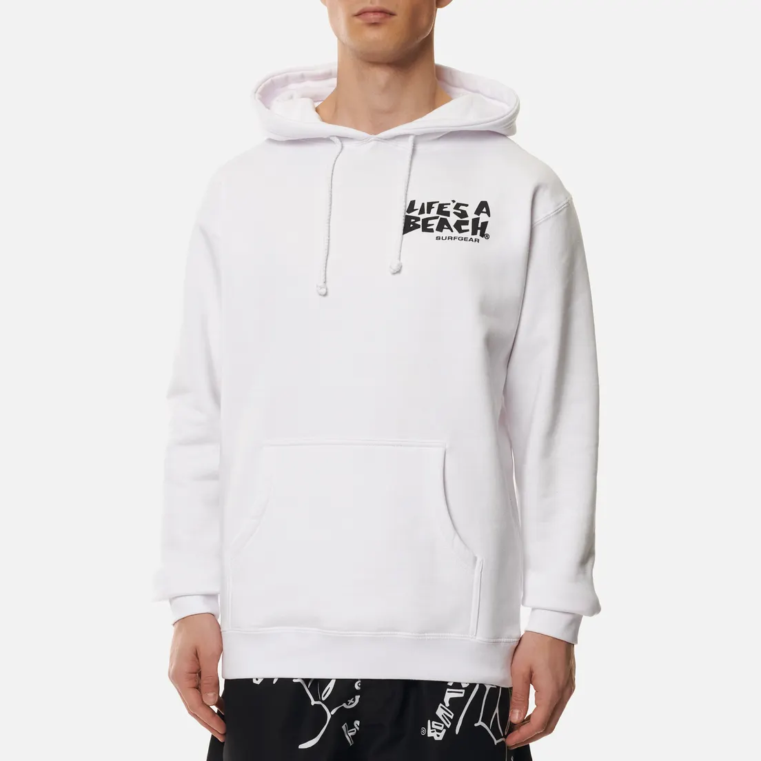 Life's a Beach Мужская толстовка Bad Boy Club Crew Hoodie
