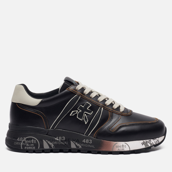 Мужские кроссовки Premiata Lander 4946 Black